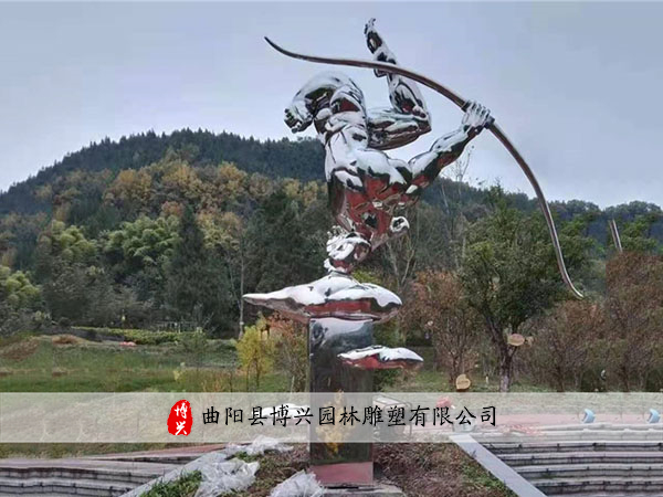 不銹鋼大型雕塑 (1)