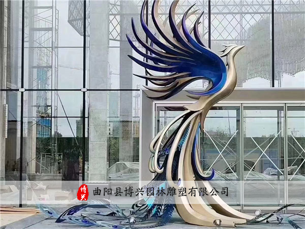 不銹鋼動(dòng)物雕塑 (2)